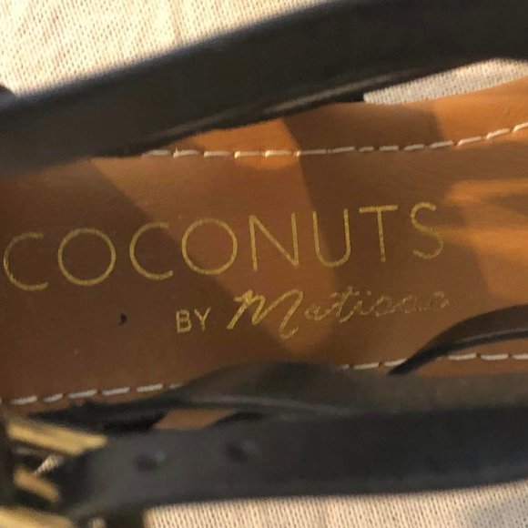 Size 6.5M Coconuts By Matisse Black Sandals - Picture 5 of 8